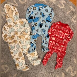 ❄️ 3 Cozy Pajamas ❄️ | 3-6m
